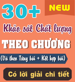 30+ Đề Khảo sát Chất lượng Theo Chương (2k9)